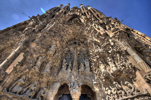 Sagrada Familia - Nativity facade