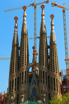 Towers of Sagrada Familia