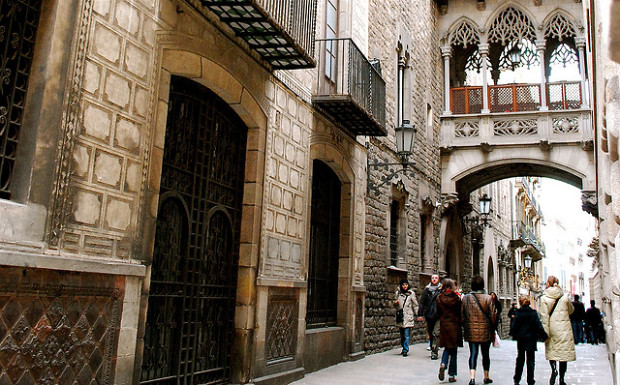 Barri Gotic neighborhood - Barcelona