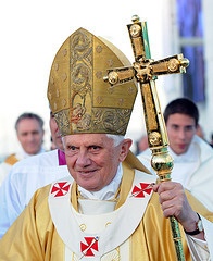 Pope Benedict XVI Visits Barcelona