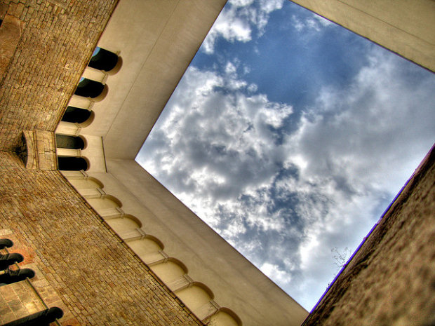 Building of Picasso Museum Barcelona