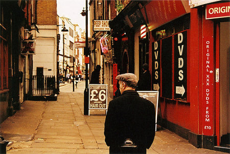 Soho London neighborhood