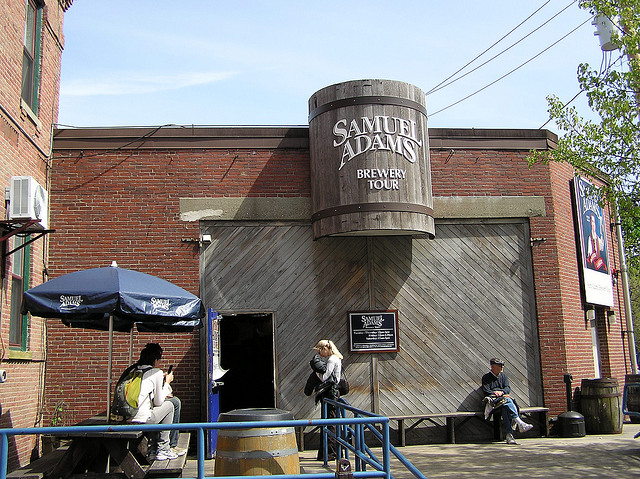 sam adams brewery tours boston