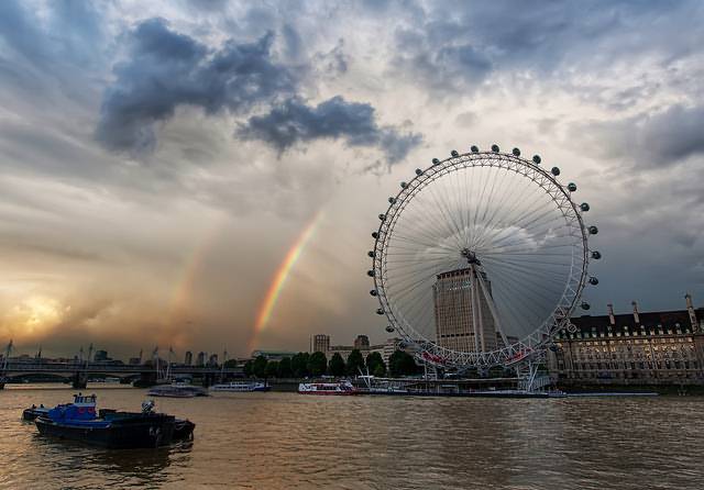 Seeing London Through the London Eye